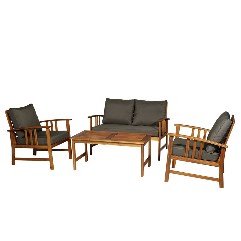 Sansibar Home 4-Sitzer Lounge-Set Cirillo mit Polster & Bewertungen